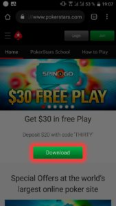 Скачать клиент для Pokerstars
